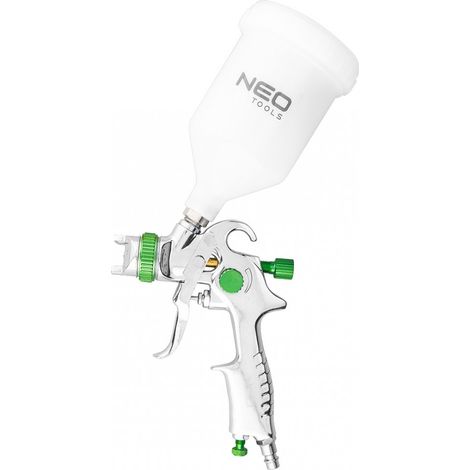 Neo HVLP pistola de pintura depósito 0,6 L boquilla 1,4 mm (1/5)