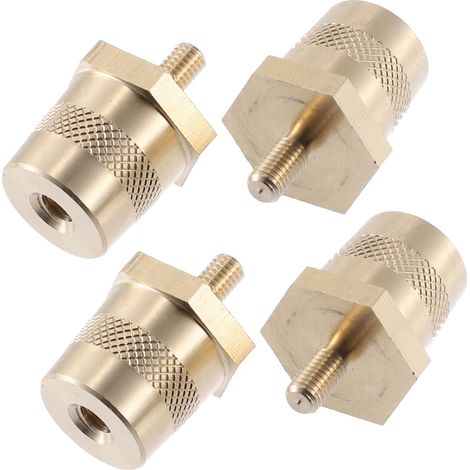 2 Paire M5 Batterie Terminal Connecteur Laitonné Post Adaptateur Viss Remplacement d'article (1/5)