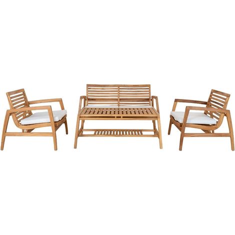Sanna Loungeset inkl. Kissen Teak.