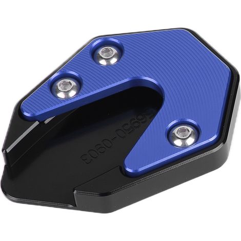Plaque d'extension de béquille latérale moto pour Forza300 Forza250 MF08 2018-2020, bleue, remplacement robuste, patin élargi stabilisateur. (1/5)
