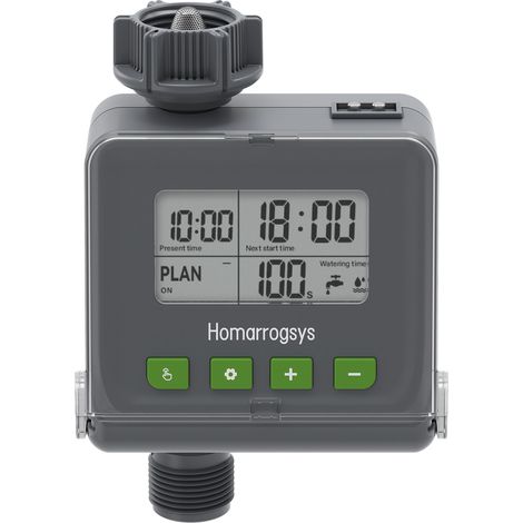 Dispositif d'arrosage automatique programmable — Système d'irrigation intelligent pour jardin, arroseur et brumisateur (1/5)