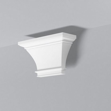 Pilaster Kapitell NMC PC2 ARSTYL Noel Marquet Pilaster Zierelement Zeitloses Klassisches Design weiß (1/4)