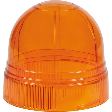 Calotta ricambio per luce di segnalazione art. 73002 - Ø 132 mm - Arancio