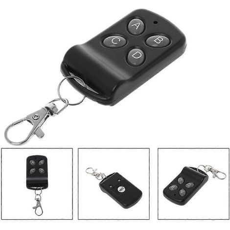 Duplicateur de télécommande RF, clonage de code de clé de voiture, télécommande sans fil 4 canaux (1/4)
