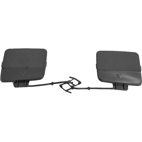 Cubiertas para ganchos de remolque para parachoques traseros izquierdo y derecho de los modelos BMW X5 (E70) 2011-2013: 51127271815 51127271816