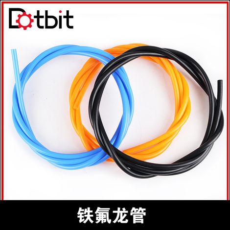 Accessoire pour imprimante 3D Dotbit : tube en PTFE (Téflon), buse déportée, tube d'alimentation de 1,75 mm, résistant aux hautes températures. (1/4)