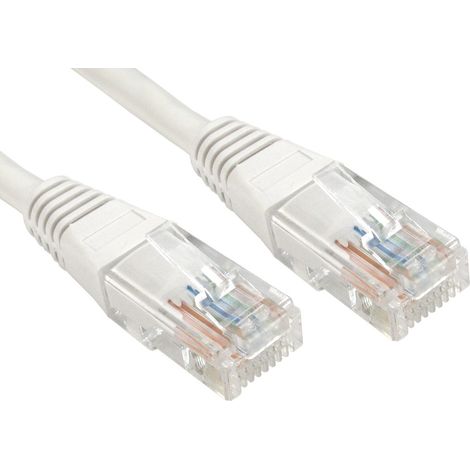 Câble Ethernet catégorie 6 U/UTP RS PRO, 1m PVC Avec connecteur ( Prix pour 1 )