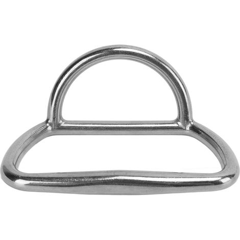 Anneau de remorquage en acier inoxydable D 90 mm poli miroir pour accessoires marins (1/5)