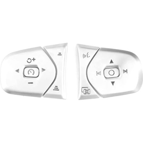 1 jeu d'autocollants pour boutons de volant de style automobile pour XC60 XC90 S90 S60 V90-AquaForge (1/5)