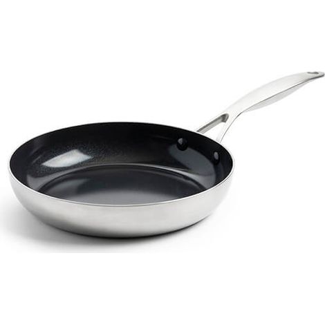 GreenPan Geneva 3-Ply Stainless Steel Non-Stick 24cm Frypan