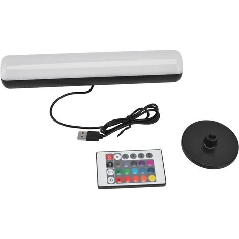 Lampe de bureau gaming LED tactile, 4 modes d'éclairage, réglage RGB, ambiance colorée, 4 modes d'éclairage, 4 modes d'éclairage RGB. (1/5)