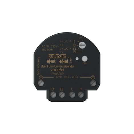 Jung Transmisor universal de radio eNet Mini FM US 2 UP