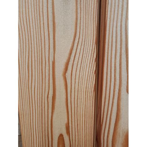 10 perline larice rustico spazzolato mm.13x120x2000 pari a netti mq.2.00