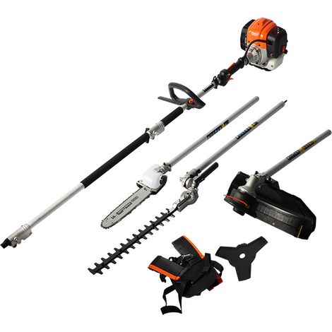 Débroussailleuse multifonction thermique 4-en-1 D536MF – Moteur 35,3cc 1,6 HP – Coupe nette pour terrains accidentés – Accessoires inclus – Anova (1/4)