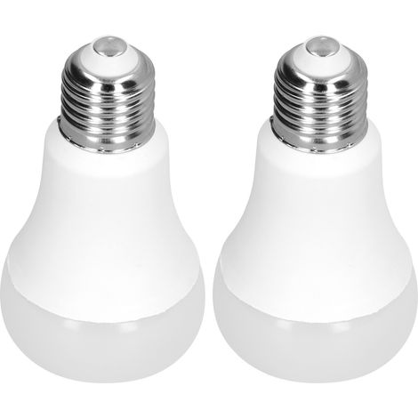 E27 9W 6500K 1080LM Kaltweiße LED-Lampe, Energiesparlampe, nicht dimmbar, 2er-Pack, 85–265 V, Innenbeleuchtung für Schlafzimmer (1/5)