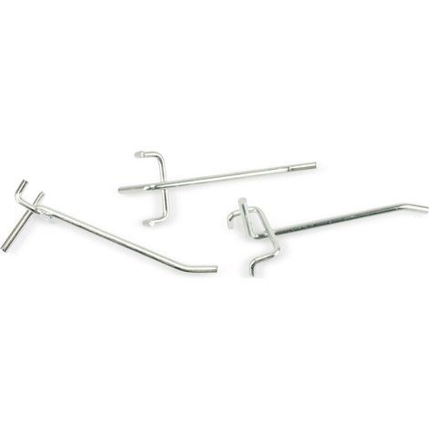 Crochets de rechange DAYTOOLS pour set de panneau perforé
