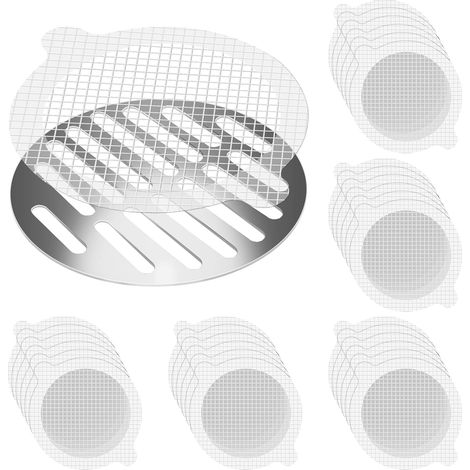 30 Einweg-Haarfilter (9 cm), Duschfilter, Dusche, Hohe Qualität - AquaForge