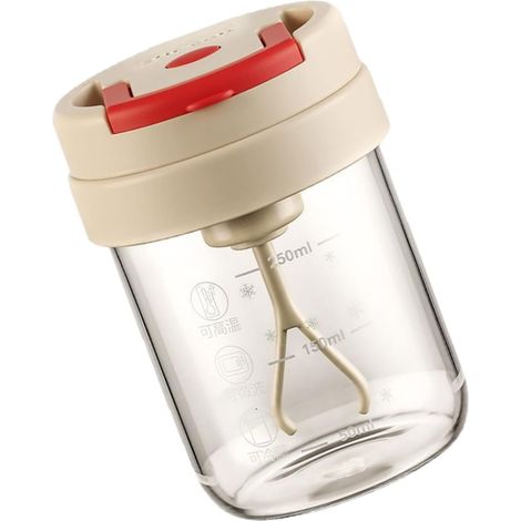 Mélangeur électrique à piles, tasse haute vitesse pour shakes smoothie café, usage bureau automatique (1/5)