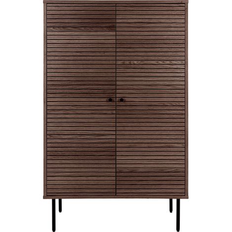 Kyoto Vitrinenschrank 2 Türen Eichenfurnier. (1/2)