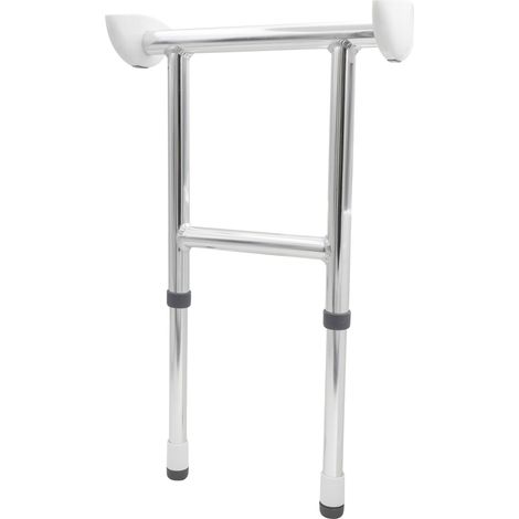 Ridder XL-Adapter für Dusch-Klappsitz Pro, chromfarben, Aluminium / PA / PE / TPR (1/3)