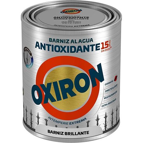 BARNIZ ANTIOX AL AGUA BRILLO - 750 ML