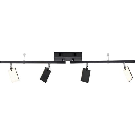 Plafonnier Pure Mira 4 lumières noir - 6356-18