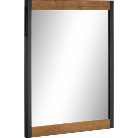 Chris-Miroir en effet chêne noir (1/5)