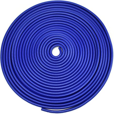 10M Protection Portiere Voiture, Universel Protection Auto Bord Portière, Joint Protection Tole, Forme en U Acier Ressort à L'intérieur Pas Besoin de Coller - Bleu (1/4)
