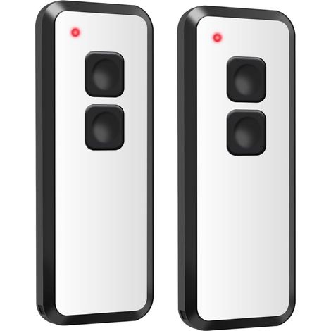 Lot de 2 télécommandes portatives pour porte de garage 502 522 MAX43-2 433,92 MHz (1/5)