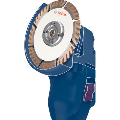 Bosch disque abrasif à lamelles 125 mm, T27, K120, 15x 15 pièces (1/4)