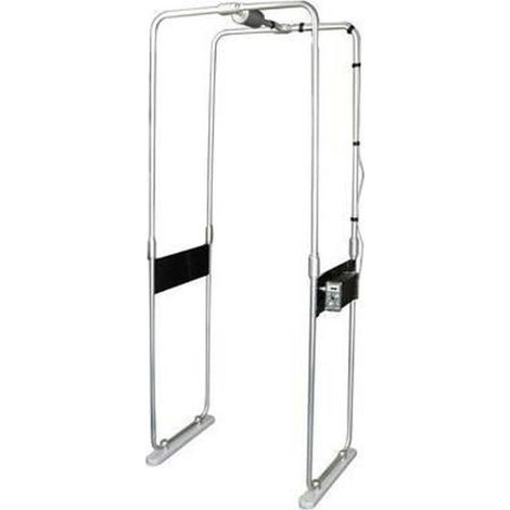Portique détecteur de métaux - Portable - Électrique - Noir - 230 V (1/4)