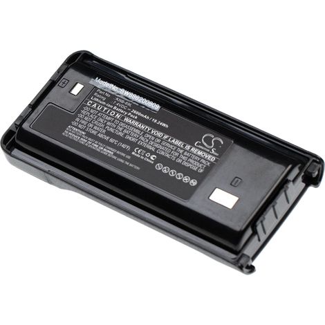 vhbw Akku Ersatz für Kenwood KNB-69L für Funkgerät, Walkie Talkie (2600mAh, 7,4V, Li-Ion)
