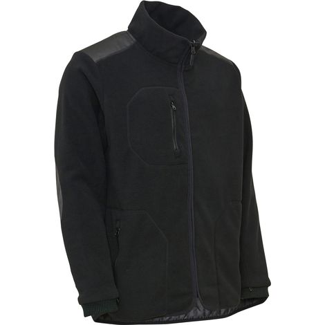 ELKA Xtreme fleece zipp-in Jacke 150014 schwarz, passend für Jacke 086004, Gr. S