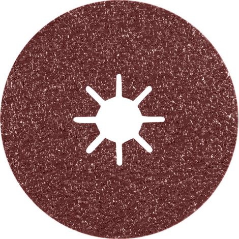 Disque de meulage Bosch Xlock Prisma 180 mm grain 36 marron (1/5)
