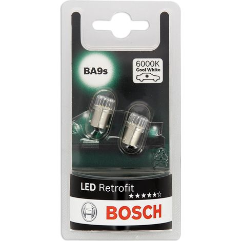 BOSCH 2 ampoules T4W Leds Retrofit ba9s