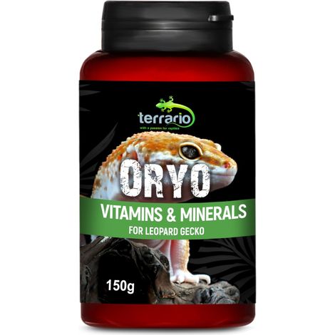 Terrario oryo para gecko leopardo 150 g - vitaminas para geckos leopardo (1/5)