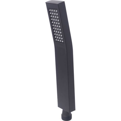 Handheld Shower Head with Pressure Shower Head Matte Black Shower Head Set Hand Showers (1/4)