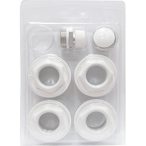 'KIT ACCESSORI PER RADIATORI Ø 1'' x attacco 3/8''' 'Ø 1'' x attacco 3/8'''