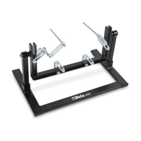 Beta – Support de banc pour moteurs de moto – Outil du mécanicien – Dimensions 64x36x46 cm – Poids 13 kg – Supports réglables pour atelier (1/5)