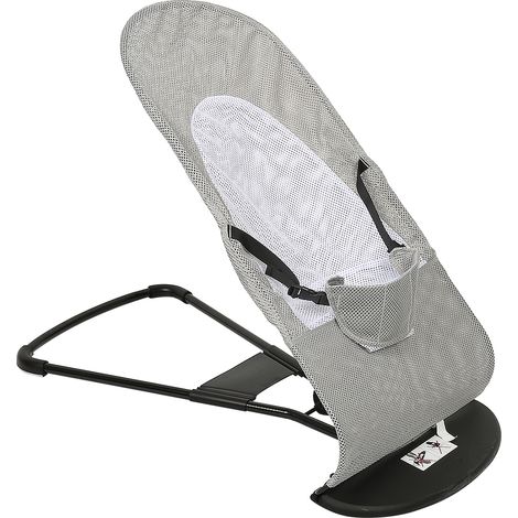 Kids Funda para Hamaca Hamaca bebé ergonómica,Hamaca mecedora bebe, Estable, Antideslizante, Grey