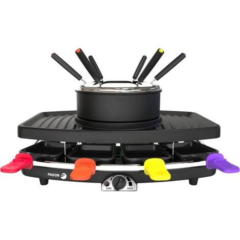Griglia per raclette 3 in 1 per 8 persone, 1100 W - FG816 - Fagor