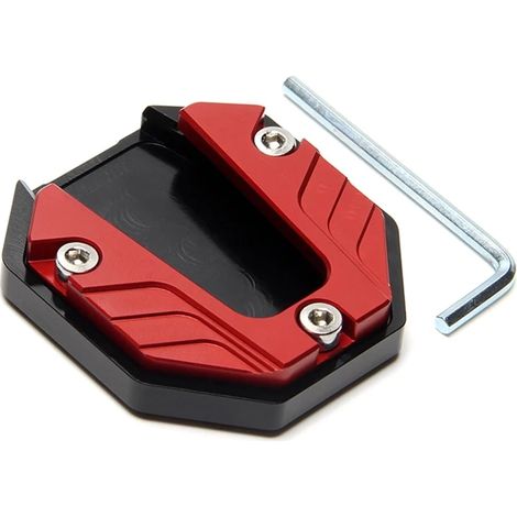 -3Rallonge de béquille latérale pour scooter, moto et vélo, avec base élargie antidérapante et puissance maximale (1/4)