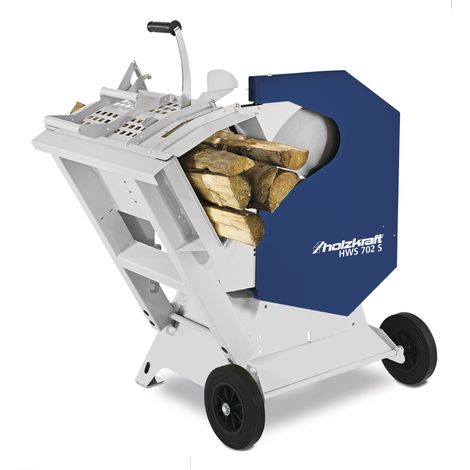 Scie circulaire à bûches électrique 7,5 kW – Diamètre de coupe 370mm – Vitesse 1400tr/min – Pour bois dur et teck – Holzkraft