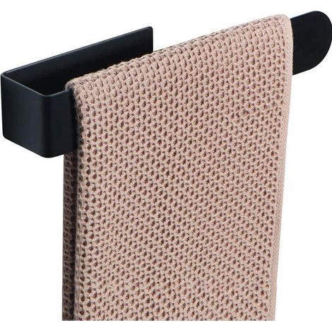 Adhesivo de pared de acero inoxidable 304 sin perforación, toallero para cocina/baño (1/3)