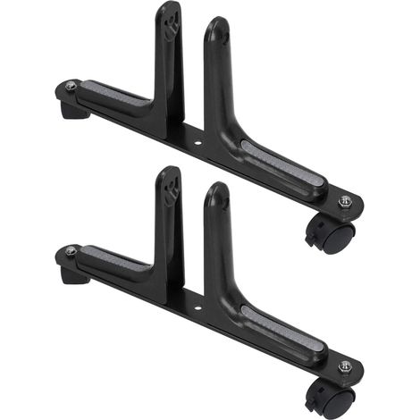 Support d'écran de Séparation de Pièce Mobile, Support de Pieds de Séparation en Alliage d'aluminium Réglable en Largeur avec Roues, Paquet de 2 Supports de Pièce pour écran, Forte (1/5)