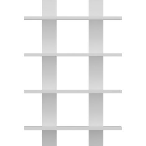 Estante de pared, estante de almacenamiento Shelf Blanco (1/4)