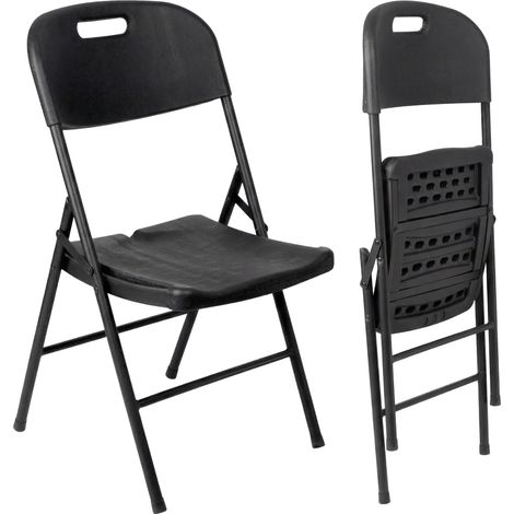 Silla de catering negra (1/5)