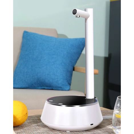 Distributeur d'eau de bureau intelligent à 5 vitesses, doseur réglable, pour bouteilles d'eau, double usage domestique (bouteilles et table), entièrement automatique (1/5)
