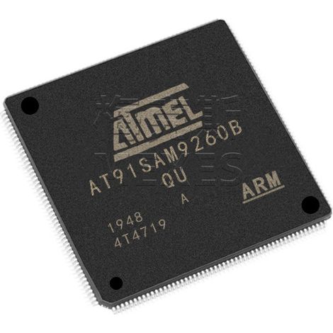 AT91SAM9260B-QU AT91SAM9G45C-CU 5 chips, electronic components, electronic parts, 5 units.