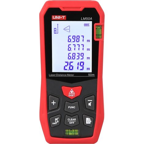UNI-T LASER DISTANCE METERS LASER RANGEFINDER LM50A LM70A LM100A LM120A DIGITAL RANGE FINDER METER MILLIMETER ACCURACY,MEASURE A (1/3)